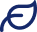 Dark blue leaf icon symbolizing sustainable commercial indoor air quality practices and healthy facility environments.